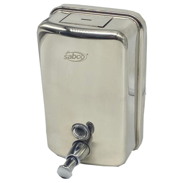 Sabco | Soap and Lotion Dispenser Stainless Steel | Crystalwhite Cleaning Supplies Melbourne