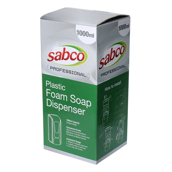 Sabco | Hand Soap Dispenser 1000ml | Crystalwhite Cleaning Supplies Melbourne