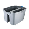Sabco | Divided Pail for Fresh and Dirty Water | Crystalwhite Cleaning Supplies Melbourne
