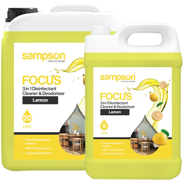 Sampson Focus Lemon 3 in 1 Disinfectant
