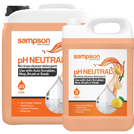 Sampson Chemical | Sampson Ph Neutral No Rinse Cleaner | Crystalwhite Cleaning Supplies Melbourne