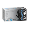 Saniflex | Black Vinyl Gloves Medium | Crystalwhite Cleaning Supplies Melbourne