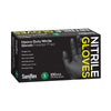 Saniflex | Nitrile HD Gloves Small Black and Powder Free | Crystalwhite Cleaning Supplies Melbourne