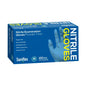 Saniflex | Nitrile Disposable Gloves Blue and Powder Free Medium | Crystalwhite Cleaning Supplies Melbourne