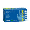 Saniflex | Nitrile Disposable Gloves Blue and Powder Free Small | Crystalwhite Cleaning Supplies Melbourne