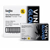 Saniflex | Vinyl Disposable Gloves Black  and Powder Free XL Box | Crystalwhite Cleaning Supplies Melbourne