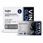 Saniflex | Vinyl Disposable Gloves Black  and Powder Free Large Box | Crystalwhite Cleaning Supplies Melbourne