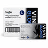 Saniflex | Vinyl Disposable Gloves Black  and Powder Free Large Box | Crystalwhite Cleaning Supplies Melbourne