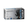 Saniflex | Vinyl Disposable Gloves Black  and Powder Free Large | Crystalwhite Cleaning Supplies Melbourne