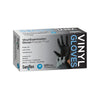 Saniflex | Vinyl Disposable Gloves Black  and Powder Free Medium | Crystalwhite Cleaning Supplies Melbourne