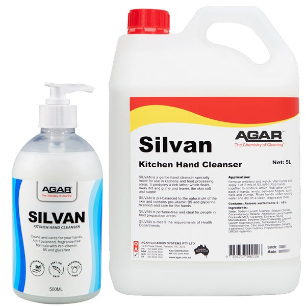 Agar | Silvan Kitchen Hand Cleanser | Crystalwhite Cleaning Supplies Melbourne