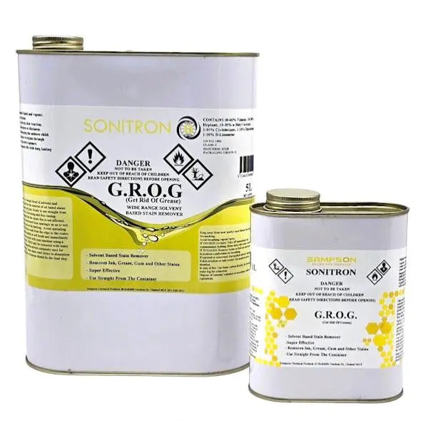 Sonitron GROG Solvent Based Carpet Cleaner (Pre Spray)