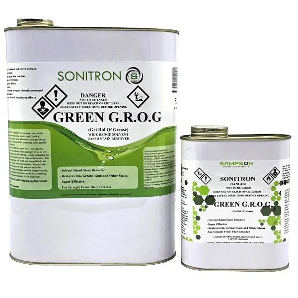 Sonitron Green GROG Solvent Based Carpet Cleaner (Pre Spray)