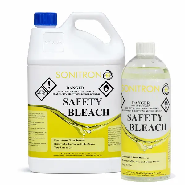 Sonitron Safety Bleach Carpet Cleaner Hydrogen Peroxide 60%