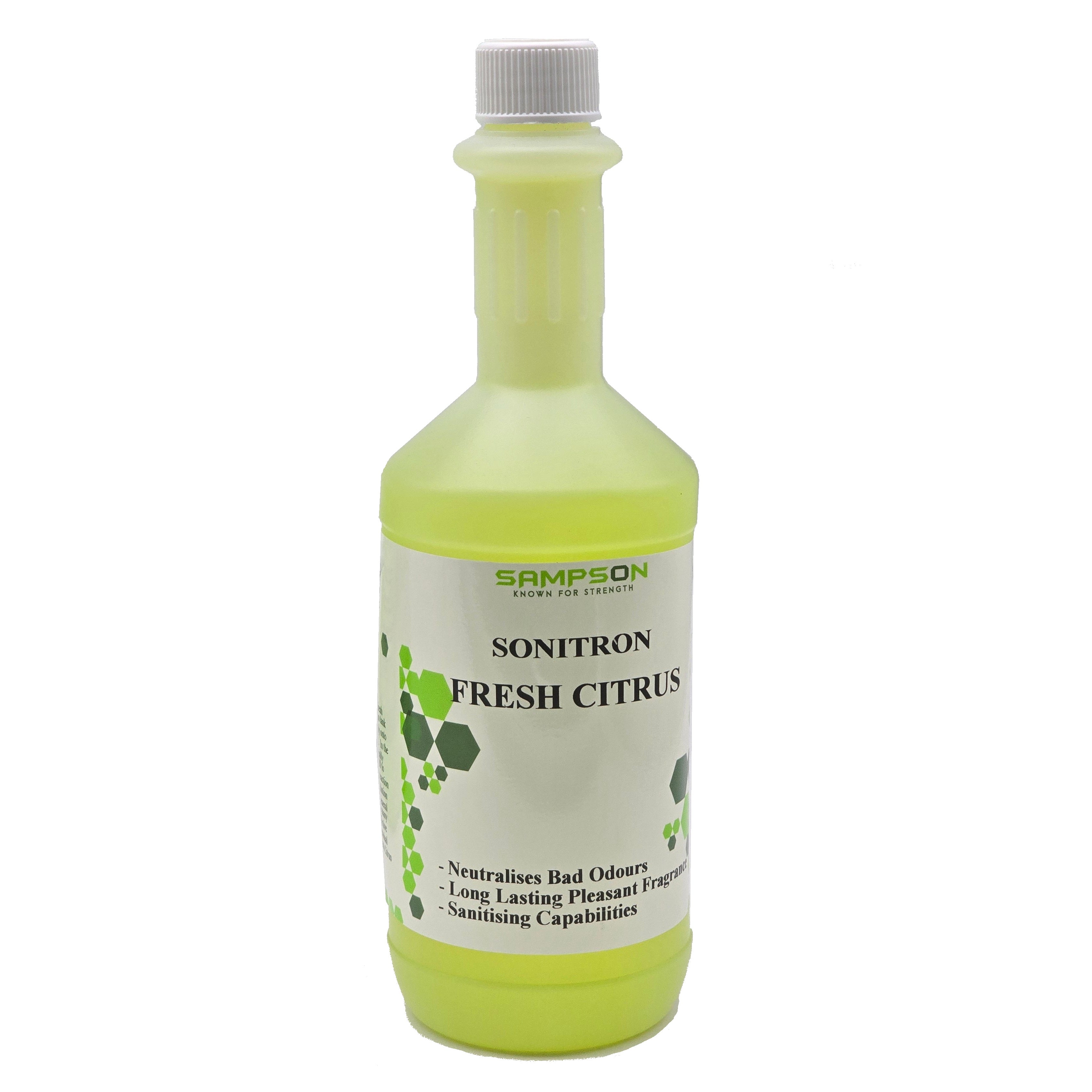 Sonitron | Fresh Citrus 750ml Premium Grade Carpet Deodorant | Crystalwhite Cleaning Supplies Melbourne