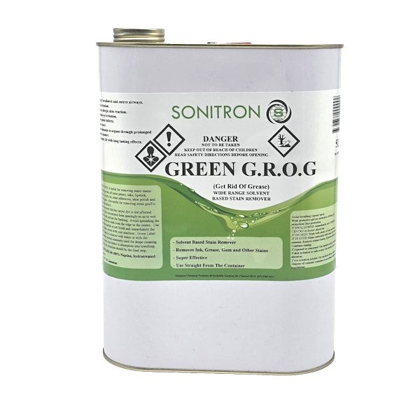 Sonitron | Green GROG 5Lt Carpet Cleaner | Crystalwhite Cleaning Supplies Melbourne