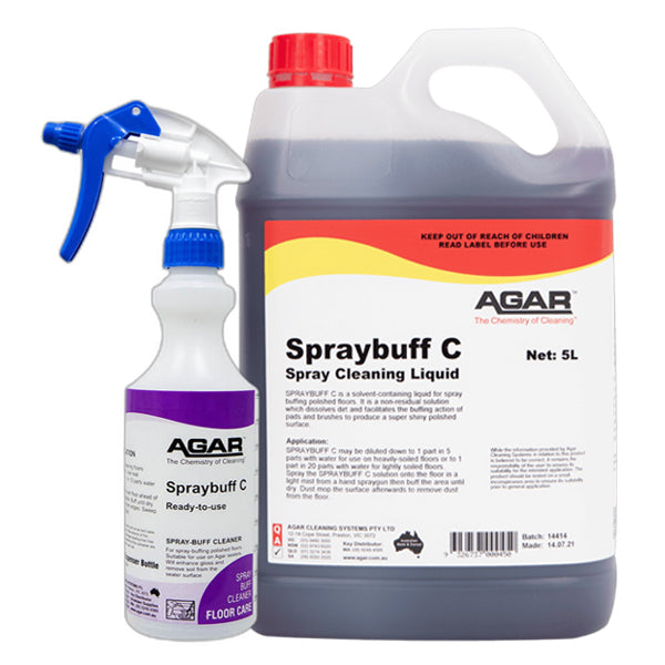 Agar | Spraybuff C Spray Cleaning Liquid | Crystalwhite Cleaning Supplies Melbourne