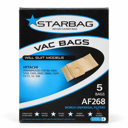 StarBag | AF268 Vacuum Cleaner Bag | Crystalwhite Cleaning Supplies Melbourne