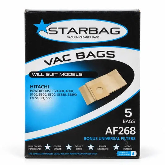 StarBag | AF268 Vacuum Cleaner Bag | Crystalwhite Cleaning Supplies Melbourne