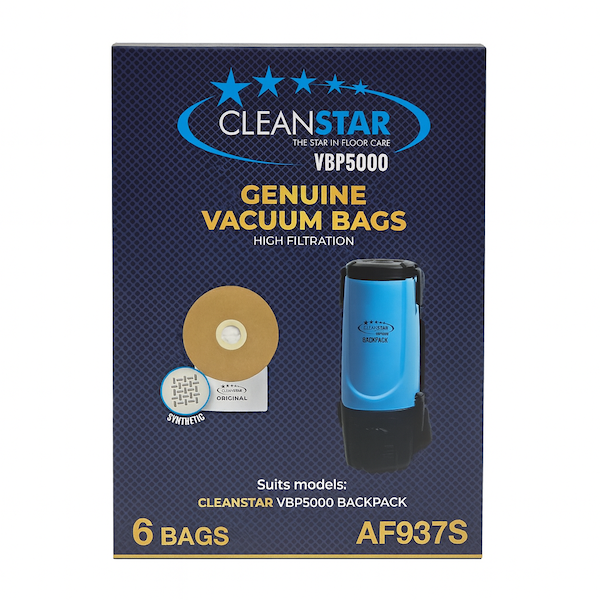 Starbag | AF937AB Paper Vacuum Cleaner Bags | Crystalwhite Cleaning Supplies Melbourne
