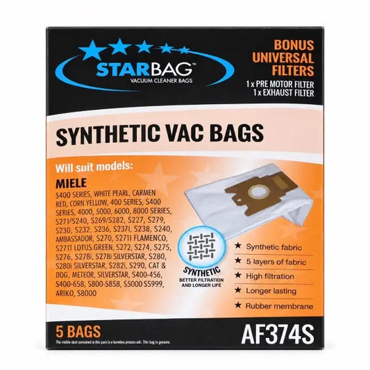 CleanStar Pty Ltd | Starbag AF374S | Crystalwhite Cleaning Supplies Melbourne