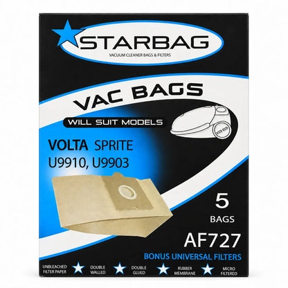 CleanStar Pty Ltd | Starbag AF727 Paper Vacuum Cleaner Bags | Crystalwhite Cleaning Supplies Melbourne