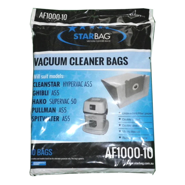 Starbag | AF1000-10 Vacuum Cleaner Bag | Crystalwhite Cleaning Supplies Melbourne