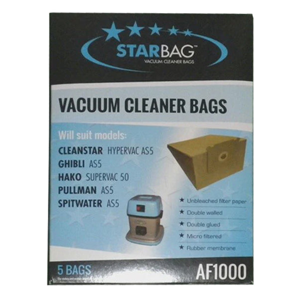 Starbag | AF1000 Vacuum Cleaner Bag | Crystalwhite Cleaning Supplies Melbourne