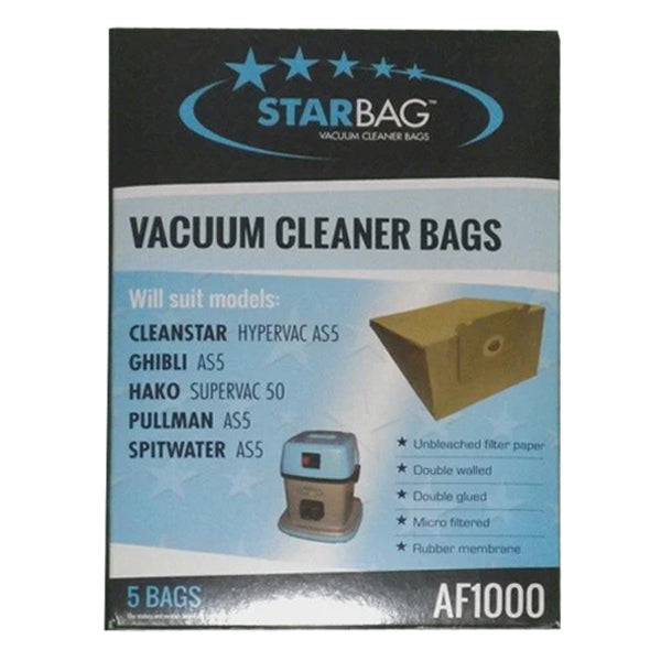Starbag AF1000 Vacuum Cleaner Bags Crystalwhite Cleaning Supplies