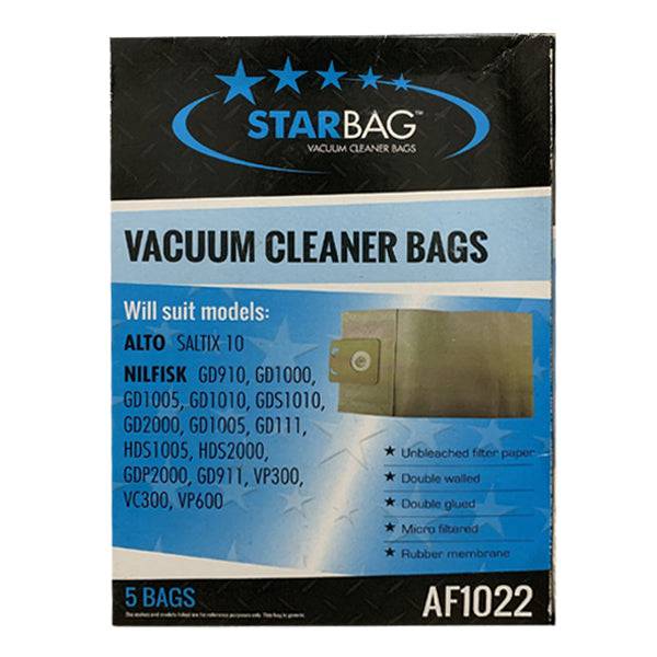 Starbag AF1022 Vacuum Cleaner Bags Crystalwhite Cleaning Supplies