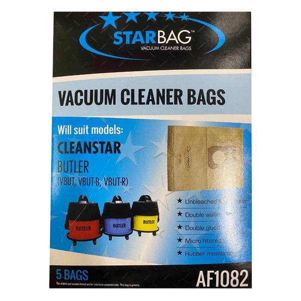 StarBag AF1082 Vacuum Cleaner Bags Crystalwhite Cleaning Supplies