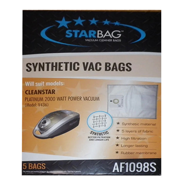 CleanStar Pty Ltd | Starbag AF1098S | Crystalwhite Cleaning Supplies Melbourne