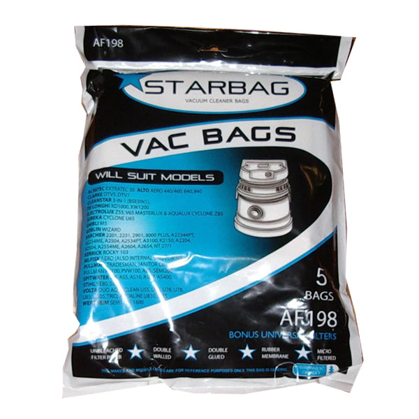StarBag | AF198 Vacuum Cleaner Bag | Crystalwhite Cleaning Supplies Melbourne