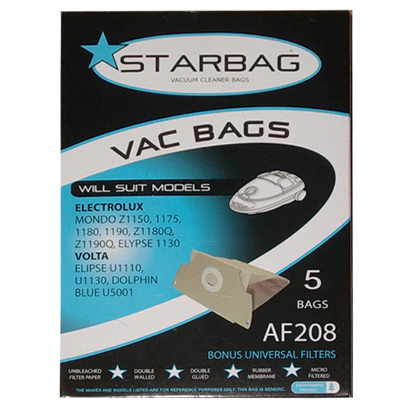 StarBag | AF208 Vacuum Cleaner Bag | Crystalwhite Cleaning Supplies Melbourne