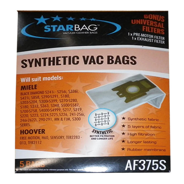 CleanStar Pty Ltd | Starbag AF375S | Crystalwhite Cleaning Supplies Melbourne