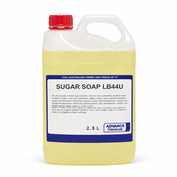 Advance Chemicals | Concentrated Sugar Soap 2.5 L for Washing Walls and Floor | Crystalwhite Cleaning Supplies Melbourne
