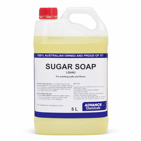 Advance Chemicals | Concentrated Sugar Soap 5Lt for Washing Walls and Floor | Crystalwhite Cleaning Supplies Melbourne