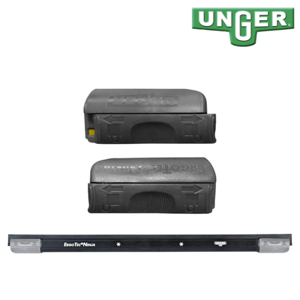 Unger Ninja Channel End Clips (pair)