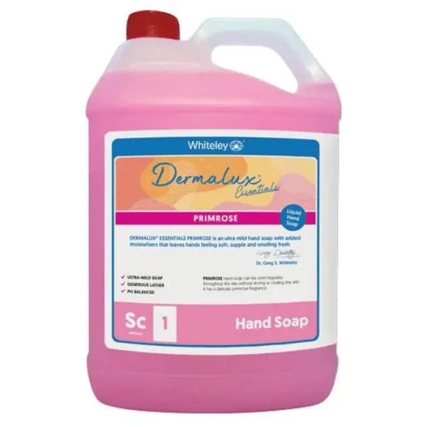 Whiteley Primrose Hand Soap 5Lt