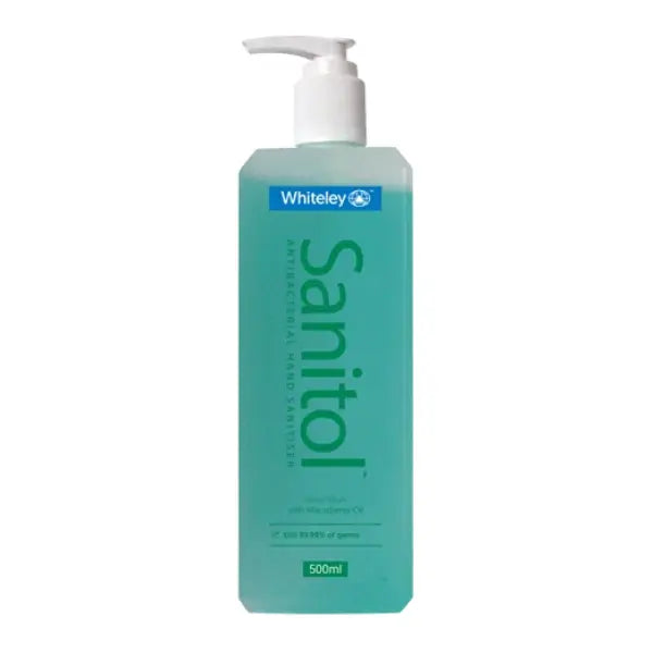Whiteley | Sanitol Hand Sanitiser Water Less | Crystalwhite Cleaning Supplies Melbourne
