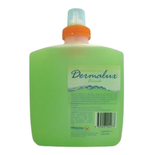 Whiteley | Dermalux Enrich Shampoo, Conditioner and Body 1Lt Pod | Crystalwhite Cleaning Supplies Melbourne