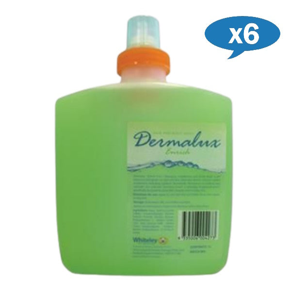 Whiteley | Dermalux Enrich Shampoo, Conditioner and Body Box | Crystalwhite Cleaning Supplies Melbourne
