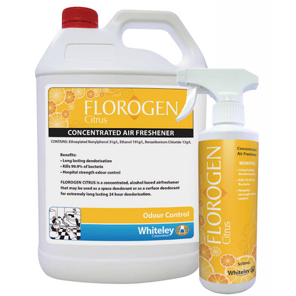 Whiteley | Florogen Citrus Air Freshener | Crystalwhite Cleaning Supplies Melbourne