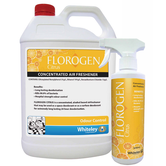 Whiteley | Florogen Citrus Air Freshener | Crystalwhite Cleaning Supplies Melbourne