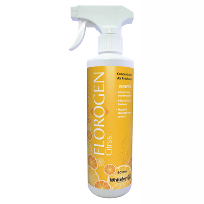Whiteley | Florogen Citrus 500ml Alcohol-Based Air Freshener | Crystalwhite Cleaning Supplies Melbourne