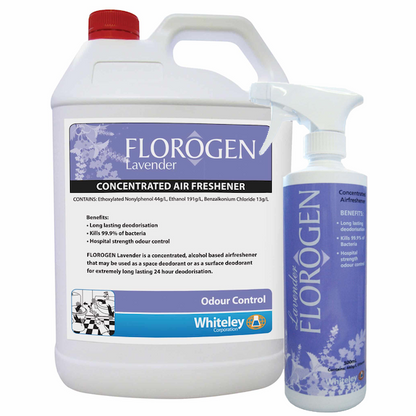 Whiteley | Florogen Lavender Air Freshener | Crystalwhite Cleaning Supplies Melbourne