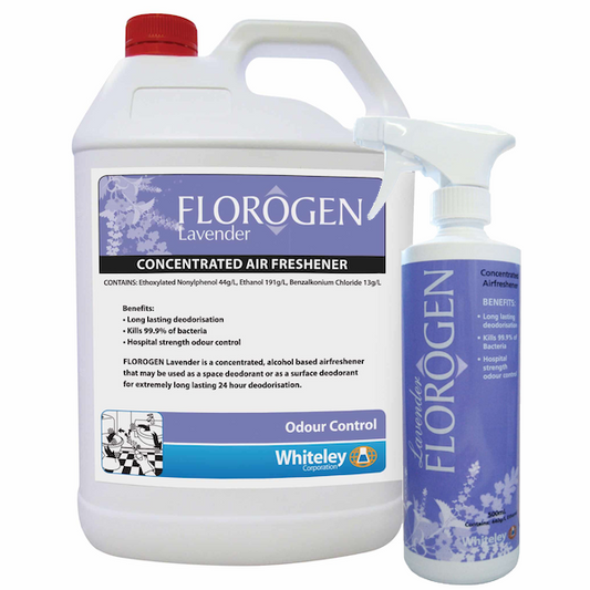 Whiteley | Florogen Lavender Air Freshener | Crystalwhite Cleaning Supplies Melbourne
