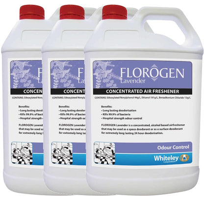 Whiteley | Florogen Lavender 3X5Lt Air Freshener | Crystalwhite Cleaning Supplies Melbourne