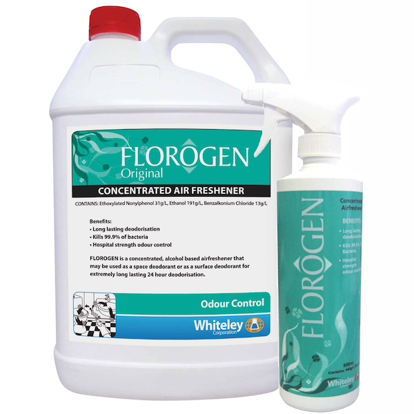 Whiteley | Florogen Original Concentrated Air Freshener | Crystalwhite Cleaning Supplies Melbourne
