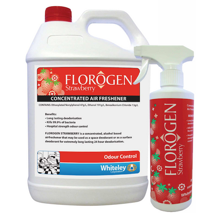 Whiteley | Florogen Strawberry Air Freshener | Crystalwhite Cleaning Supplies Melbourne